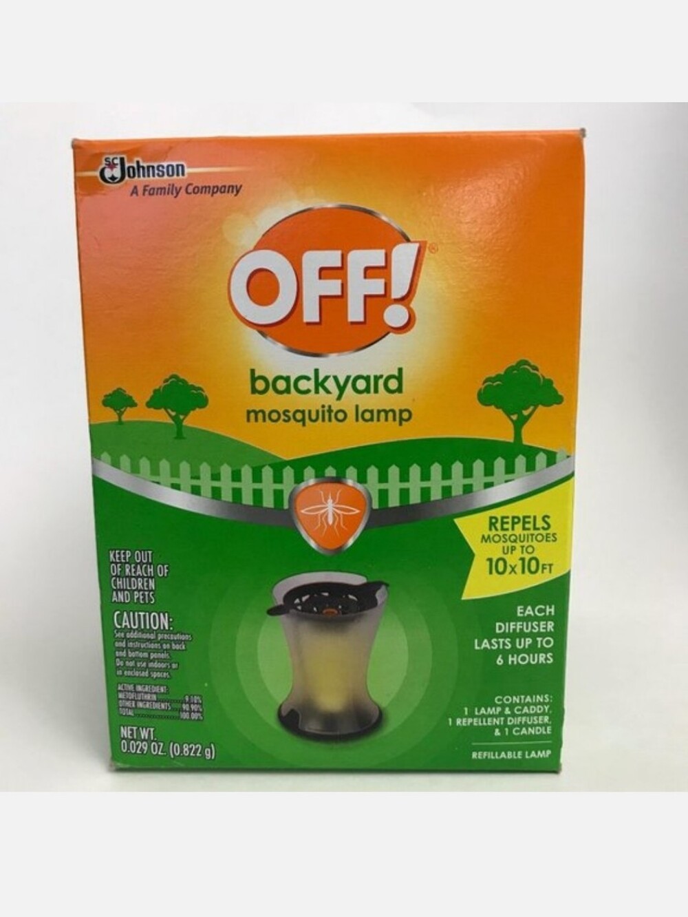 OFF! Backyard Mosquito Lamp W/ 3 Refills - Picture 2 of 7
